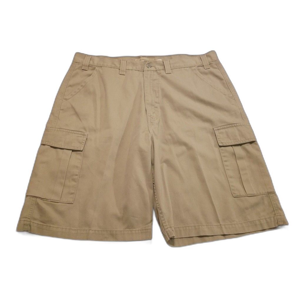 Levi's Silvertab Shorts Men's Size 40 Tan Cargo Pockets Vintage 90's Y2K